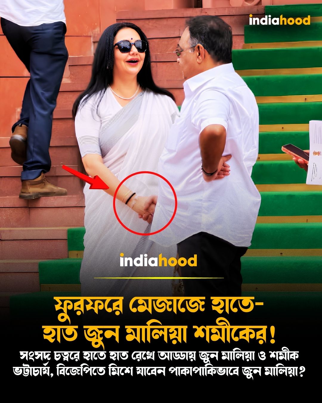 বিজেপিতে মিশে যাবেন পাকাপাকিভাবে জুন মালিয়া?